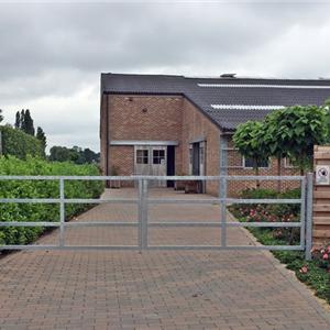 dubbele ijzeren poort