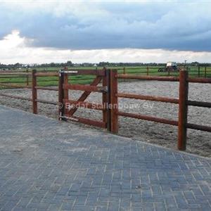 rijbak rond door rond poort