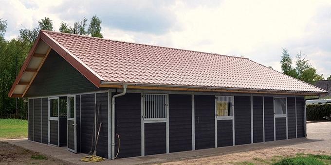 BEDAF Stallenbouw - Outdoor stables