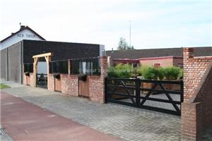 terrasafscheiding met poort